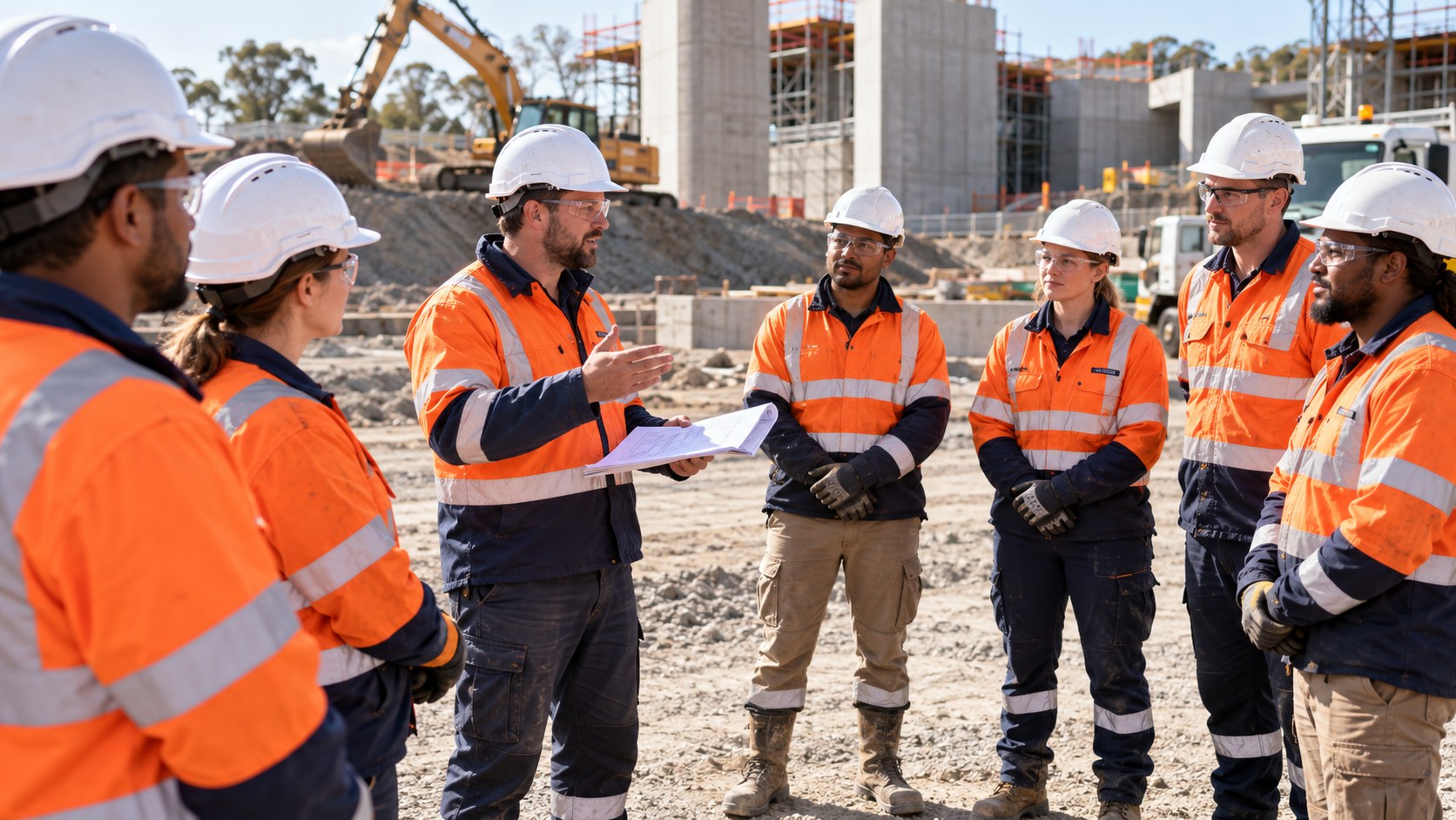 Site safety briefing