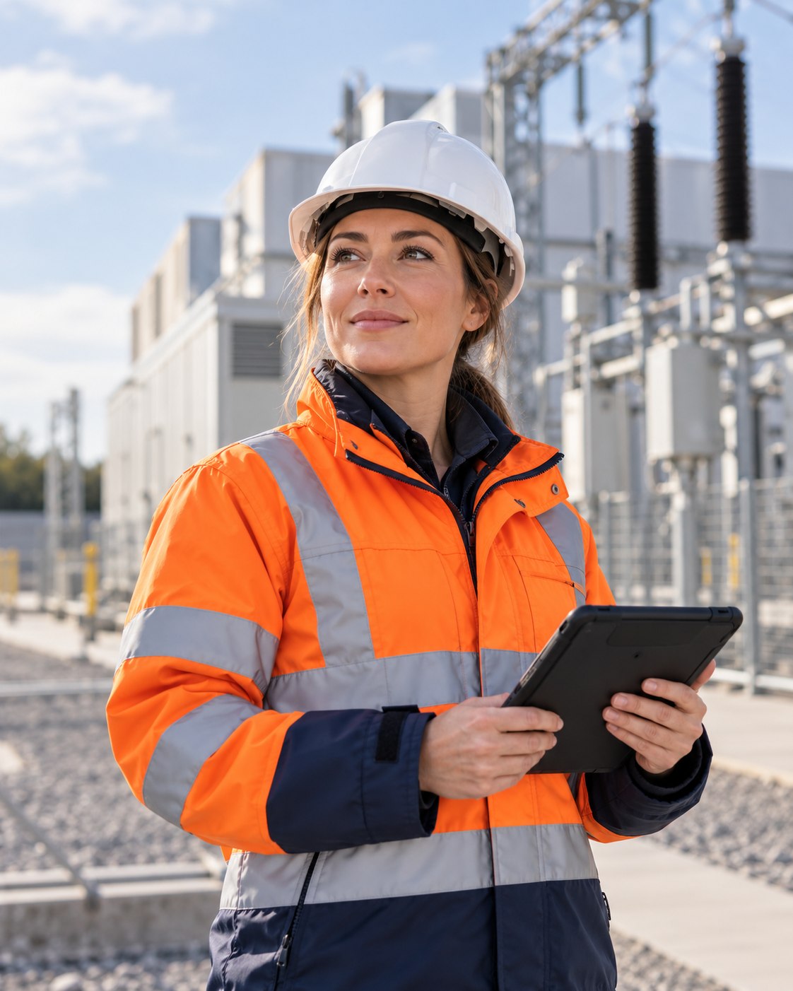 Engineer at power infrastructure