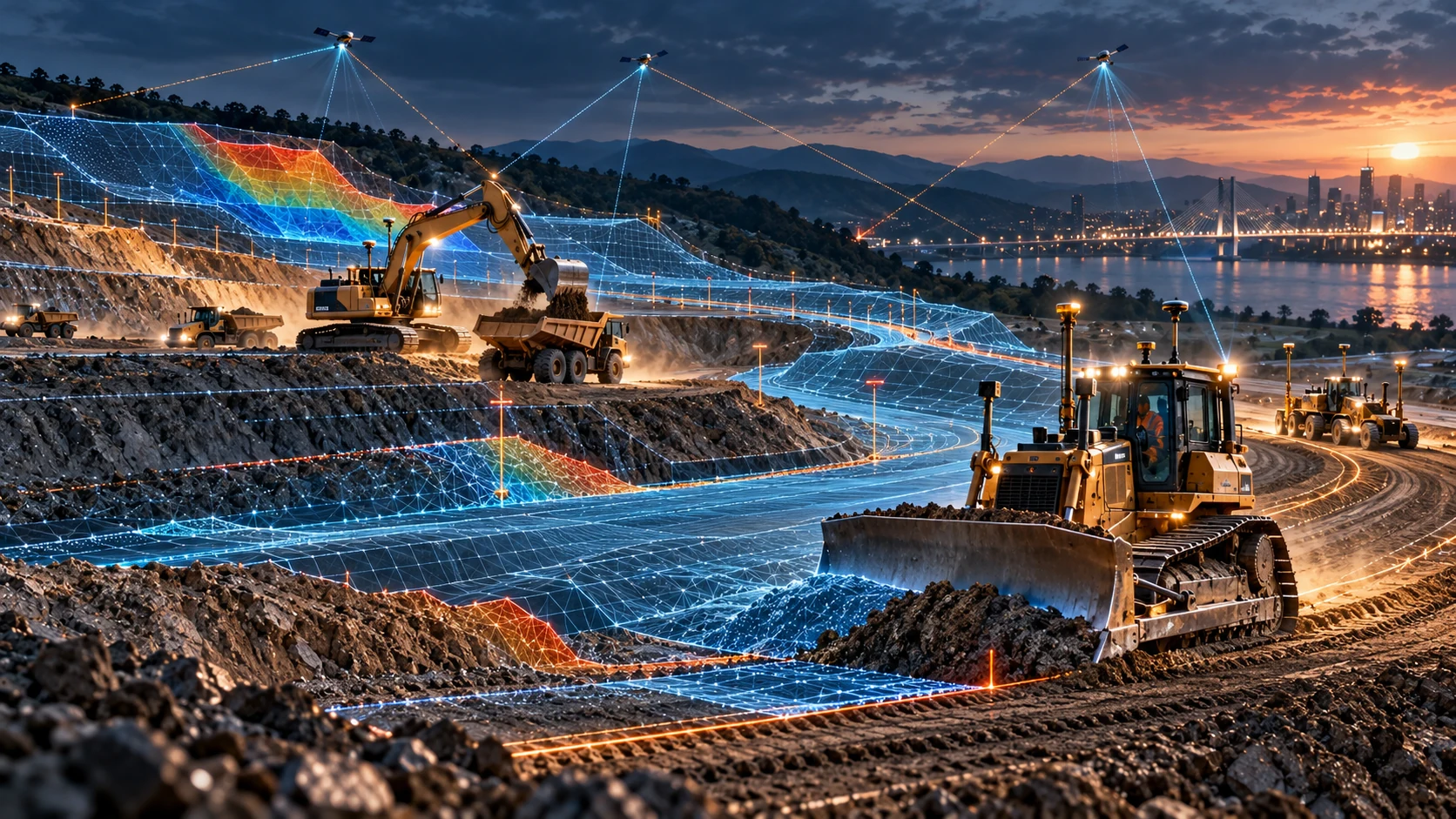 Model-to-Machine Earthworks
